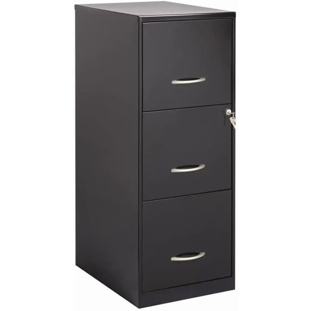 

Трехдверный шкаф для хранения формата Letter-Size в элегантной черной отделке