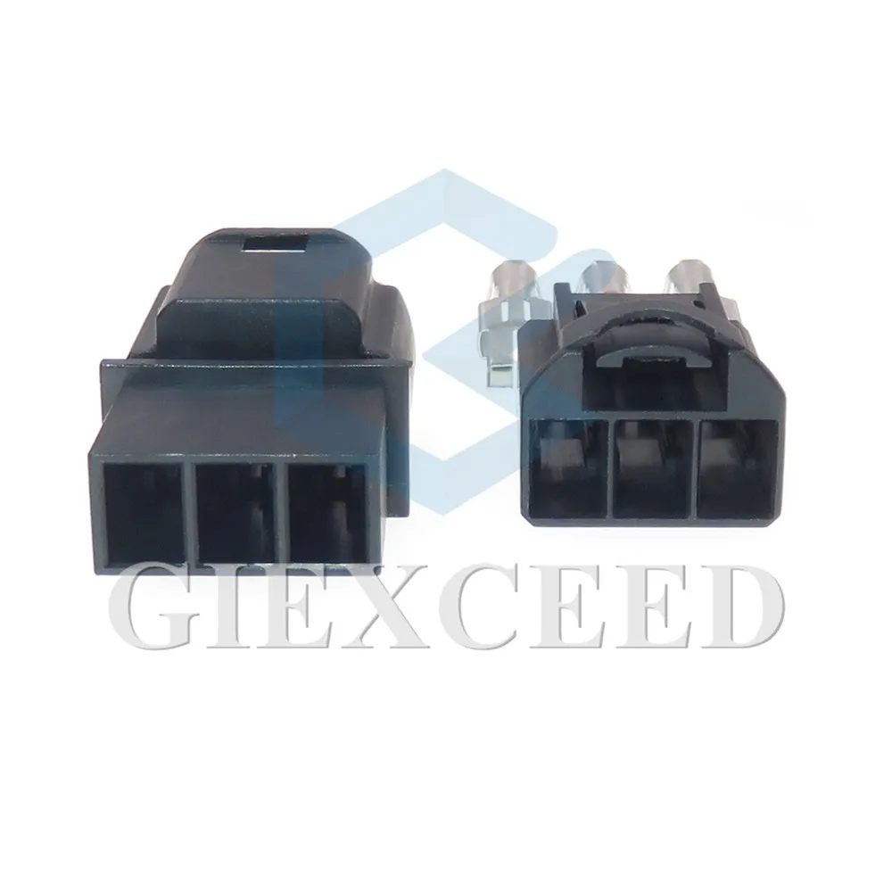 2 مجموعات 3 دبوس التيار المتناوب الجمعية 1823137-1 1823138-1 4G0919321A 4G0919321 السيارات ذكر أنثى لرسو السفن موصلات كابل السيارة تسخير المقبس #4