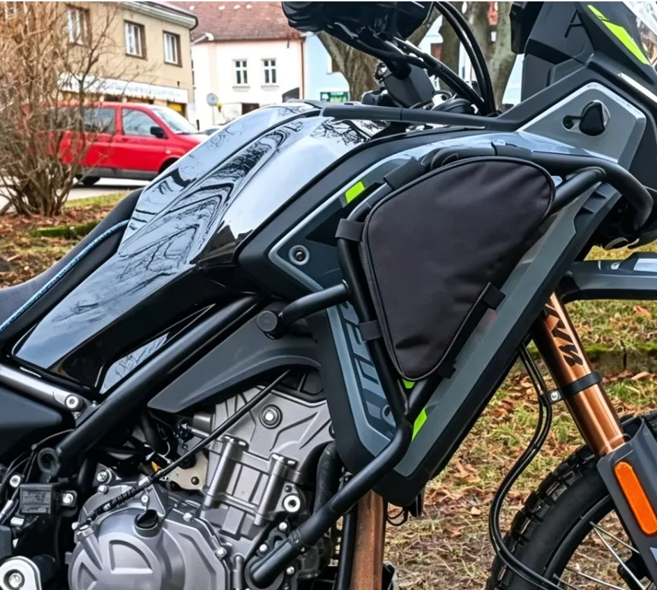 Waterproof Storage Bag for CFMOTO 450MT Motorcycle Frame Crash Bar Maintenance and Placement Side Bag Modification Accessories