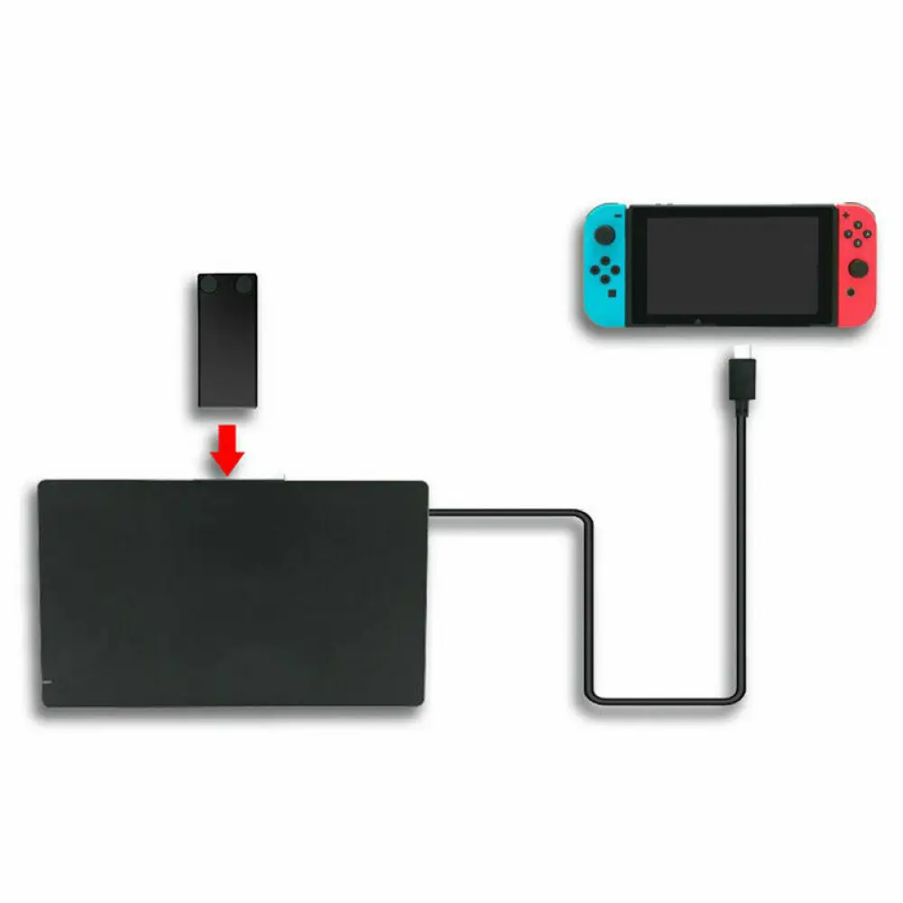 1M Charger Extender Cable For Nintendo Switch Console USB 3.1 Type C Male to USB Type C Female Connection Cable Transfer Data