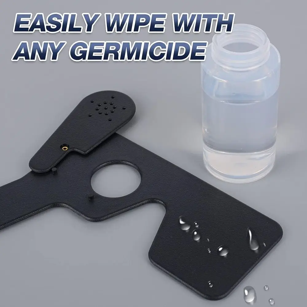 Black Eye-occluding Paddle for Vision Testing Handheld ABS Material Vision Adjustment Ruler Easy To Use Optometry Accessories