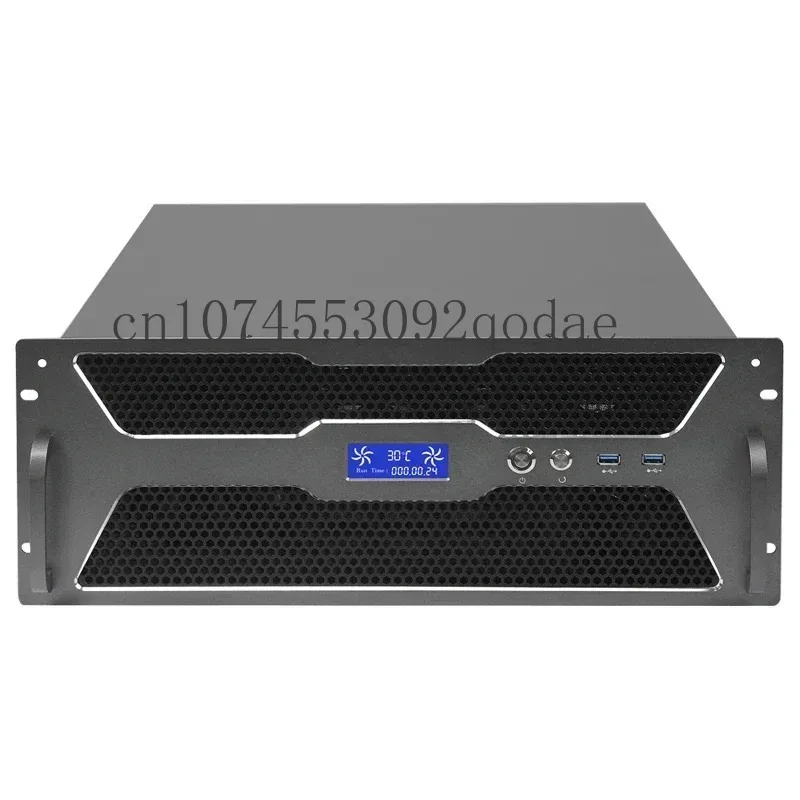 

4U Industrial Chassis Rack Mount EATX Dual Mainboard 12 Bay Storage Server Computer Host