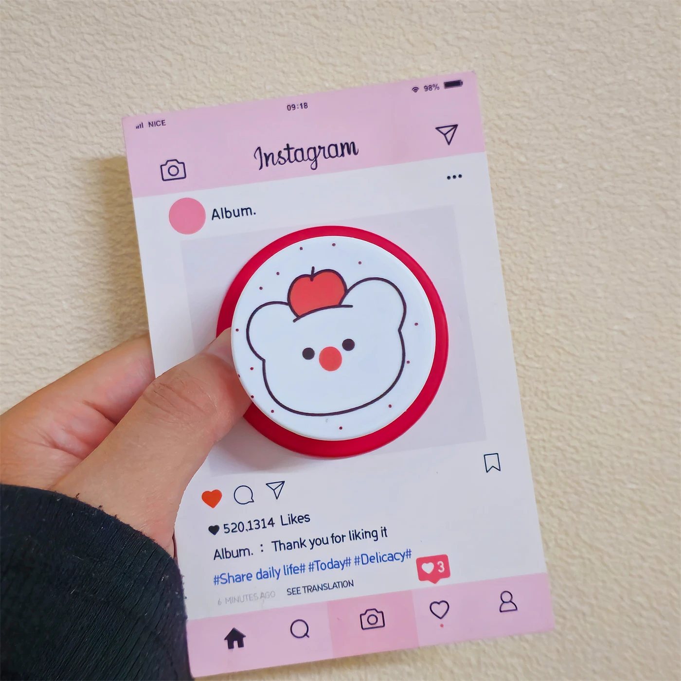 

Ручки для мобильных телефонов Magsafe, съемный магнитный держатель-подставка для смартфона для iphone, аксессуары для планшетов, браслет