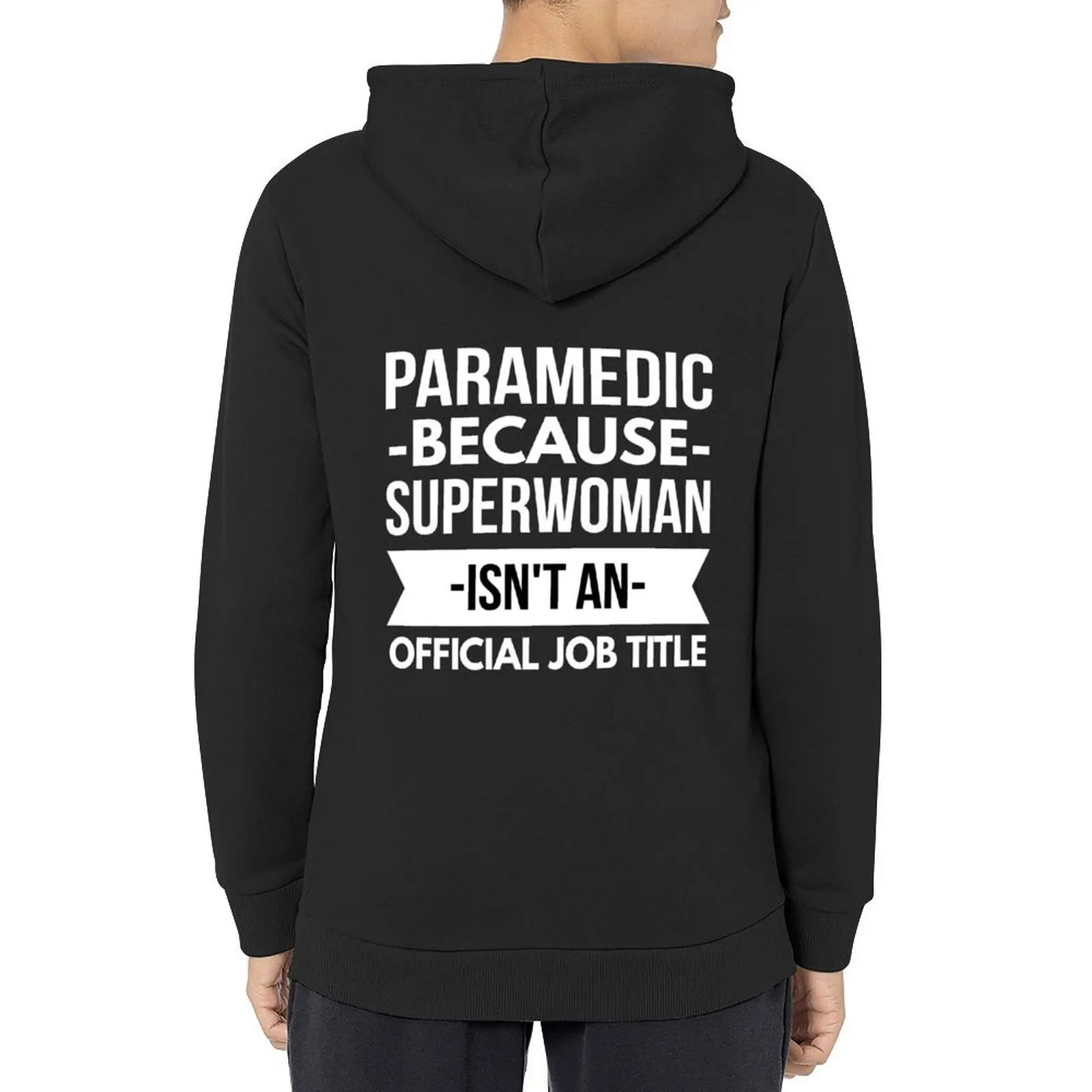 

Paramedic Superwoman Hoodie graphic t shirts men autumn men's clothes anime clothes hoodie for men