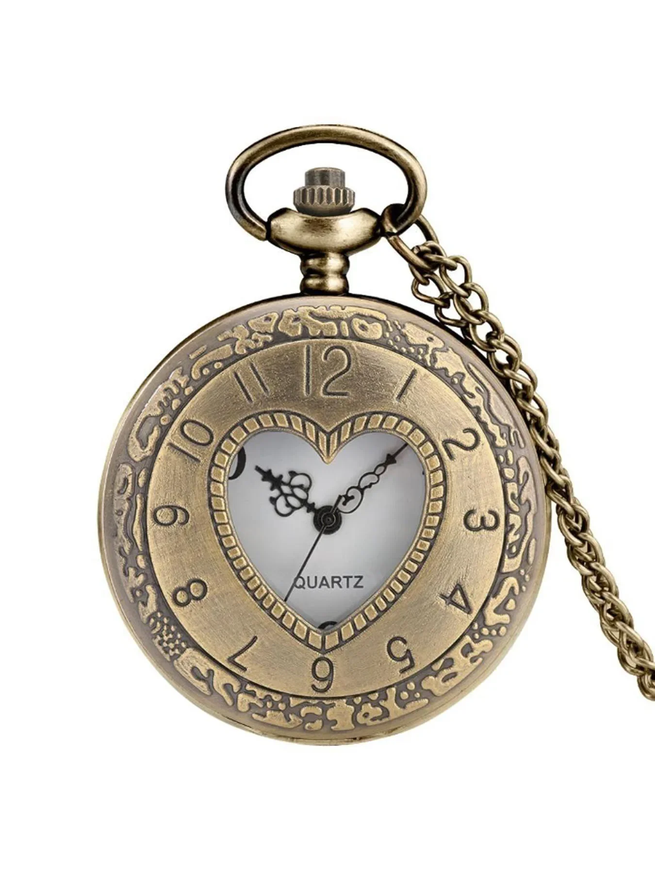 Personalized retro style pocket watch, fashionable, exquisite, versatile, creative hanging watch gift