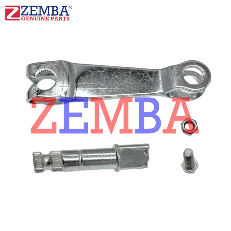 

REAR BRAKE ARM WITH BRAKE AXLE AND BOLT MOTORCYCLE ACCESSORIES FOR AKT NKD125 ITALIKA FT125
