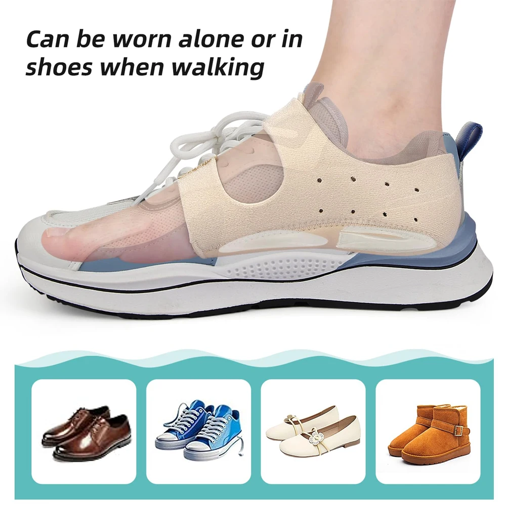 1 paar fasciitis plantaris gel hielbeschermers - hielcups met steunzool voor dames en heren - hielinzetstukken