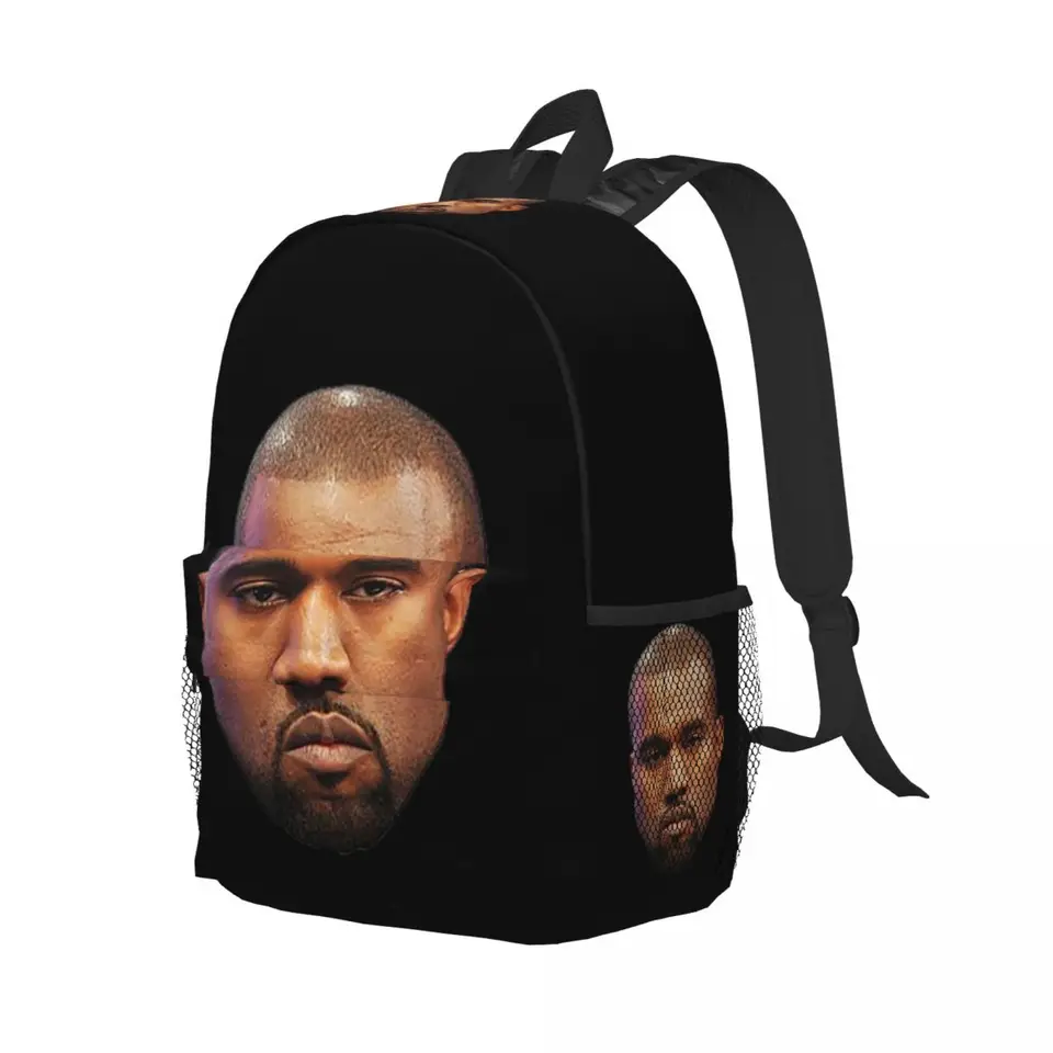 Funny Kanye West Meme Backpack Student Boys Girls BookBag Kids