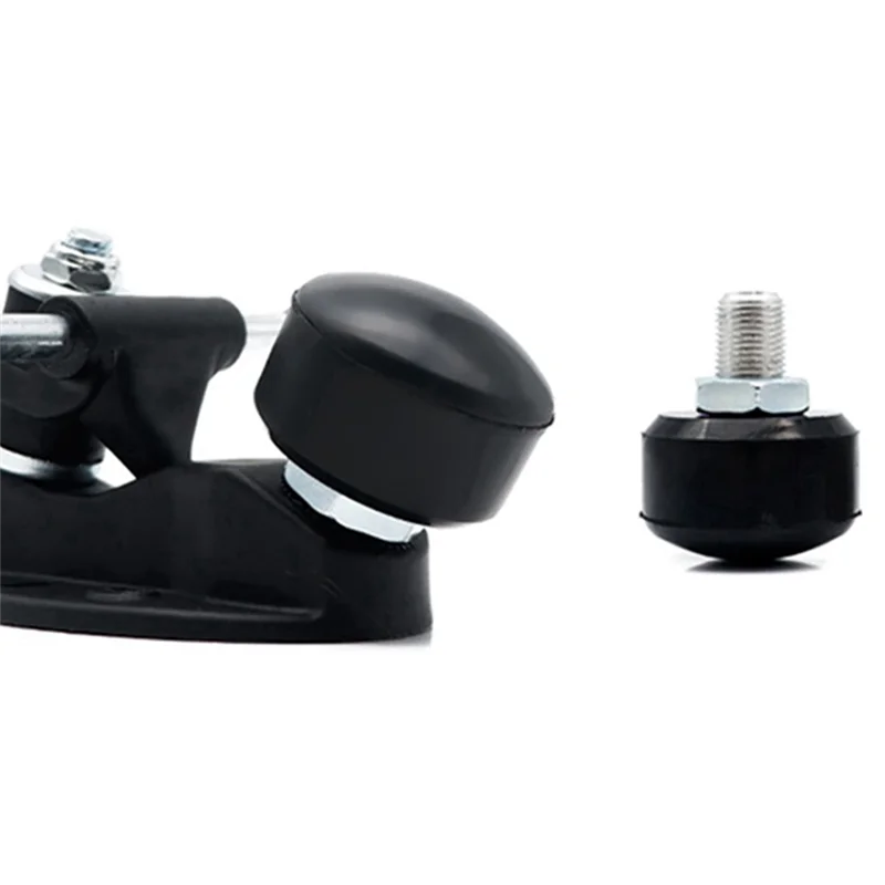 ABYM Roller Skate Base Four-Wheel Two-Row Roller Skate Bracket Skateboard Base Bottom Plate Skate Base Bottom Plate Black