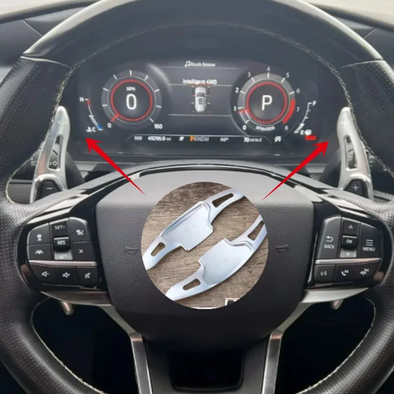 

Shift Paddle Extension Shifters For Ford Explorer 2020 2021 2022 2023 2024 Base XLT Limited Platinum Car Steering Wheel
