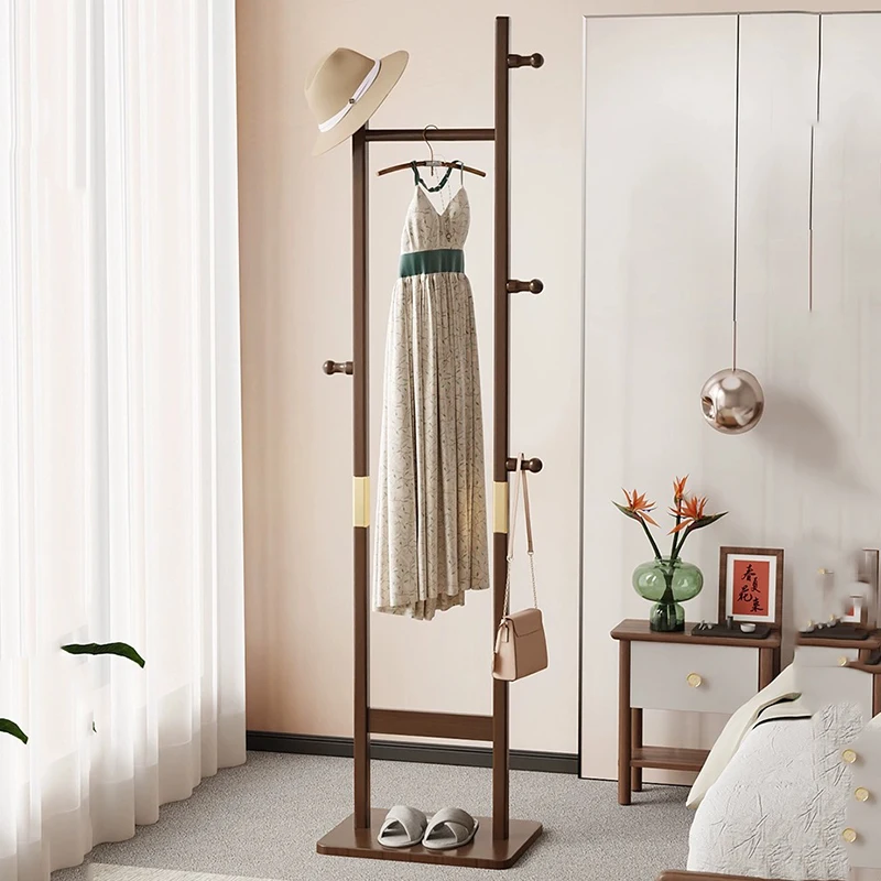 

Elegant Minimalist Coat Racks Hallway Nordic Wall Corner Shop Hook Standing Library Cloth Racks Drying Percheros Salon Furniture