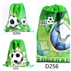 Children Soccer Bag Drawstring Party Sports Storage Football Backpack Ball Holder Fitness Non-Woven Fabric Portable