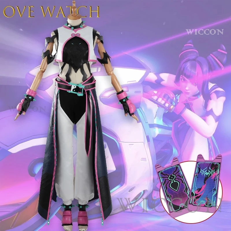 Overwatch Street Fighter Kiriko Zangief Косплей Аниме Игровой Наряд Кожа Хэллоуин Вечерние Костюм Униформа Сексуальная