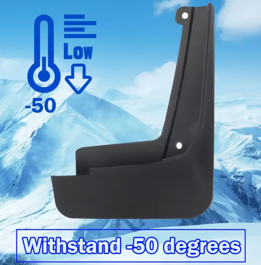 اللوحات الطينية مناسبة لـ Tesla MODEL3 2016-2023 2017 2018 2019 واقيات الطين مصدات الإطارات ملحقات مقاومة للرذاذ واقيات العجلات 4ps #3