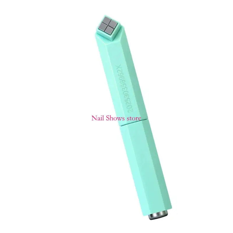 أداة تصميم الأظافر المغناطيسية E0BC ABS متعددة الوظائف لتأثيرات المانيكير الفنية