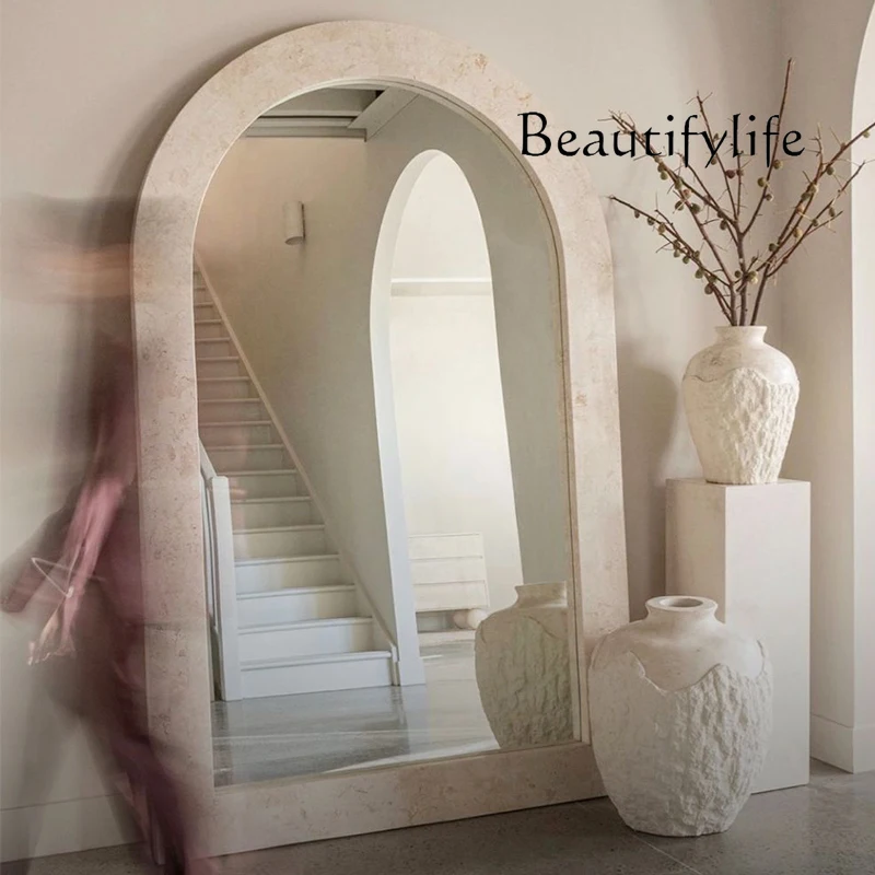 Designer Wedding Square Mirror Makeup Quality Luxury Aesthetics House Floor Mirrors Art Length Big Espejos De Piso Wall Decor