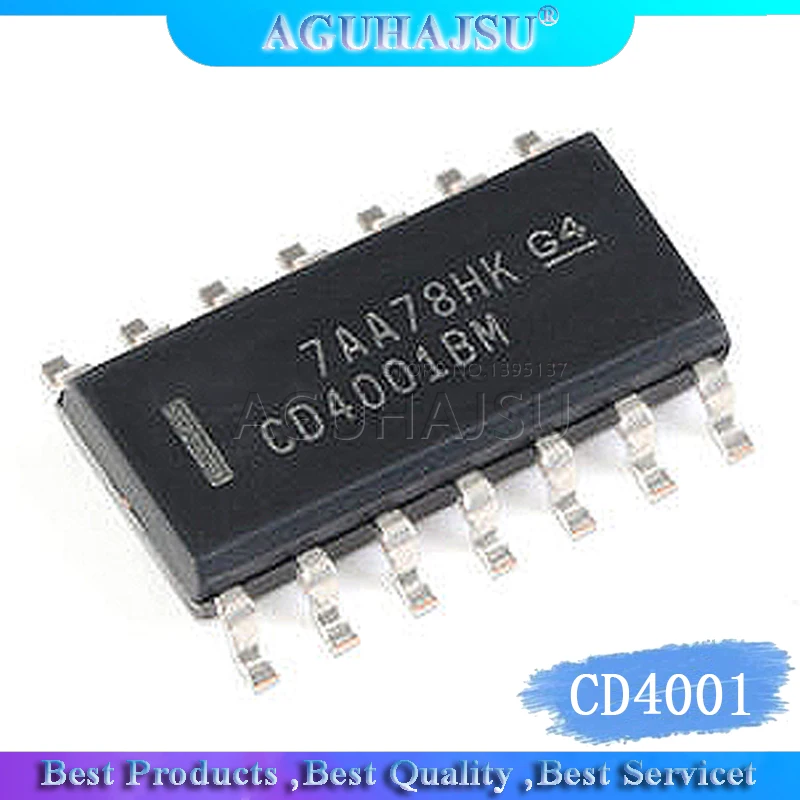 

10pcs/lot CD4001 CD4001BM Waterproof shell