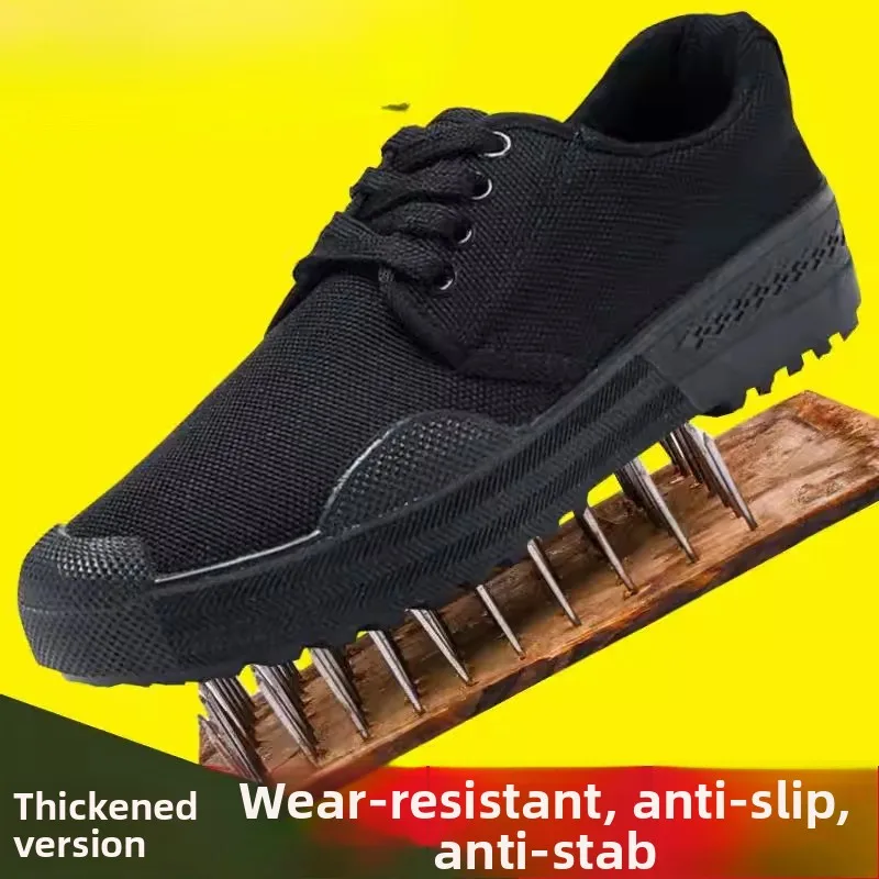 

Мужские рабочие износостойкие ботинки для стройплощадки, резиновые сапоги для тренировок, весенняя защитная обувь для работы