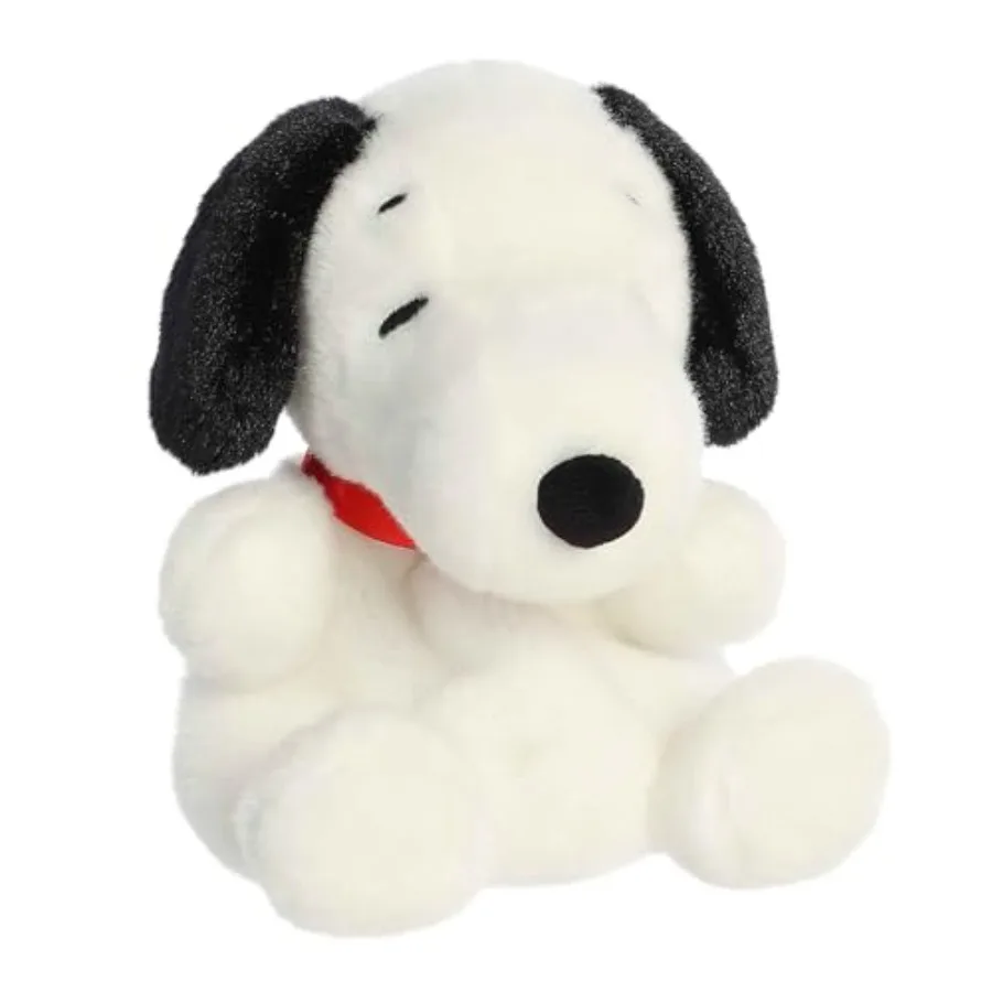 

Aurora® Adorable Peanuts® Palm Pals™ Snoopy Stuffed Animal - Officially Licensed Toys for All Snoopy Fans - Nostalgic Gift for