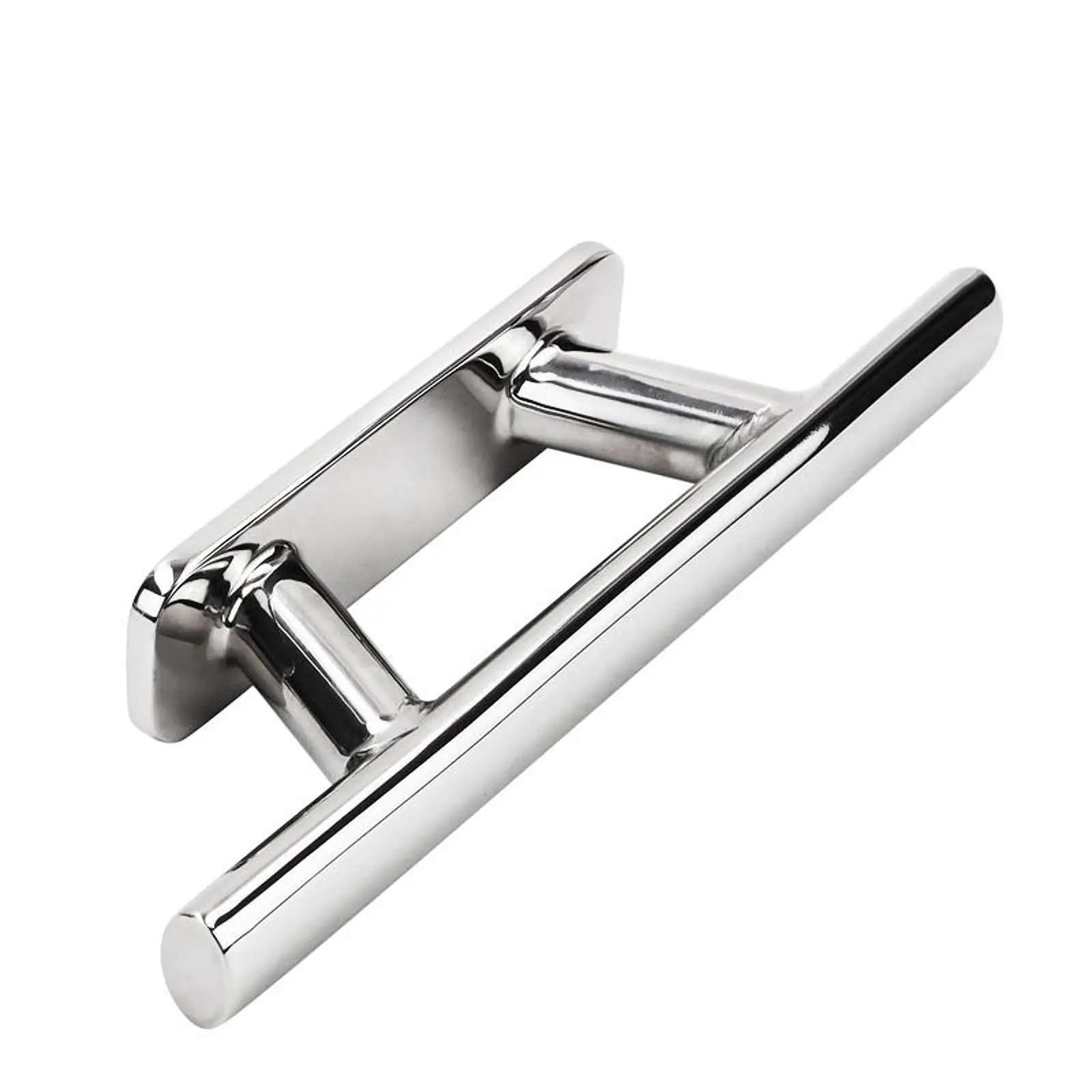 Marine Dock Cleat Stainless Steel Boat Fittings Low Profile Rope Tie Replacement for Yacht