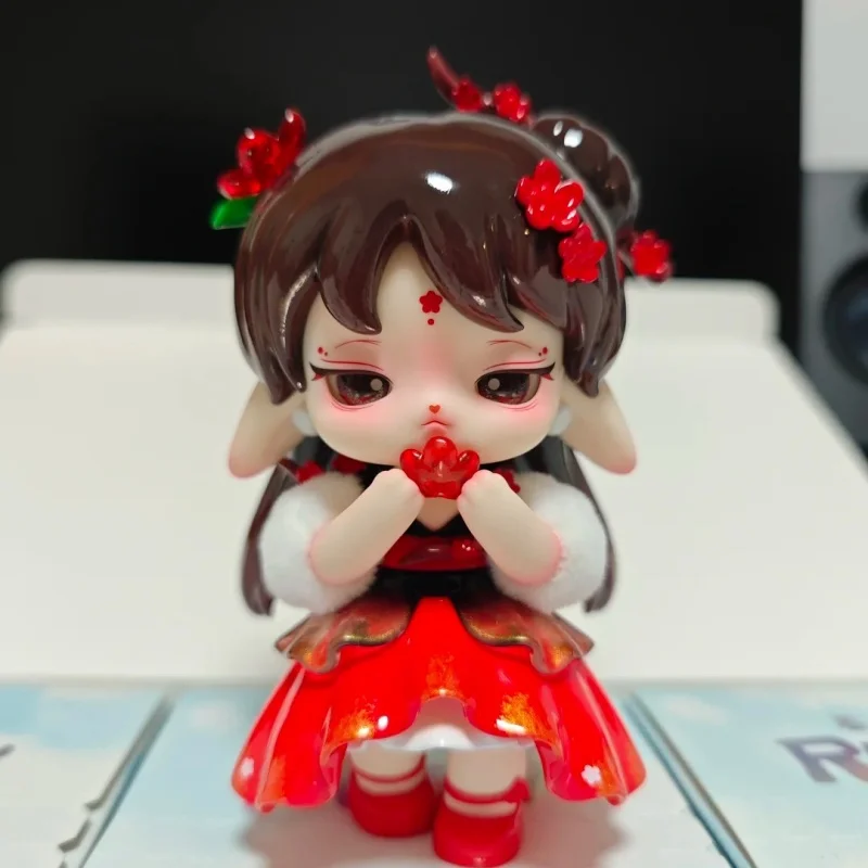 Nuovo autentico tè rubino serie di officina immortale scatola cieca decorazione fatta a mano alla moda bambola carina regalo per ragazza che circonda il giocattolo a sorpresa