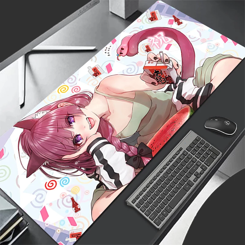 

Mousepad Pattern Game Pad Rubber Mouse Pad PC Accessories Desk Mat BOCCHI THE ROCK Non Slip Office Table Mat Gamer Keyboard Pad