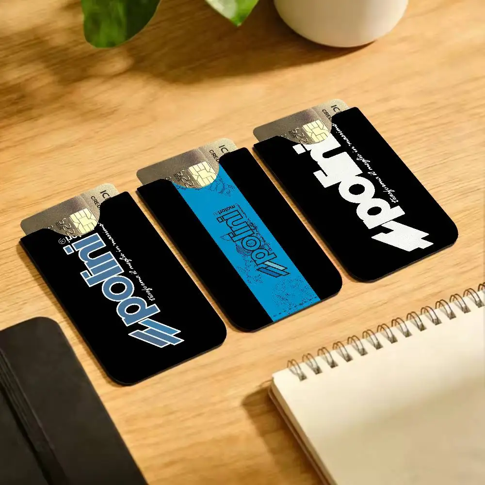 P-Polini-Italy S-Scooter Credit ID Business Card Holder, Practical Pocket Gift for Outdoor Driving & Daily Use