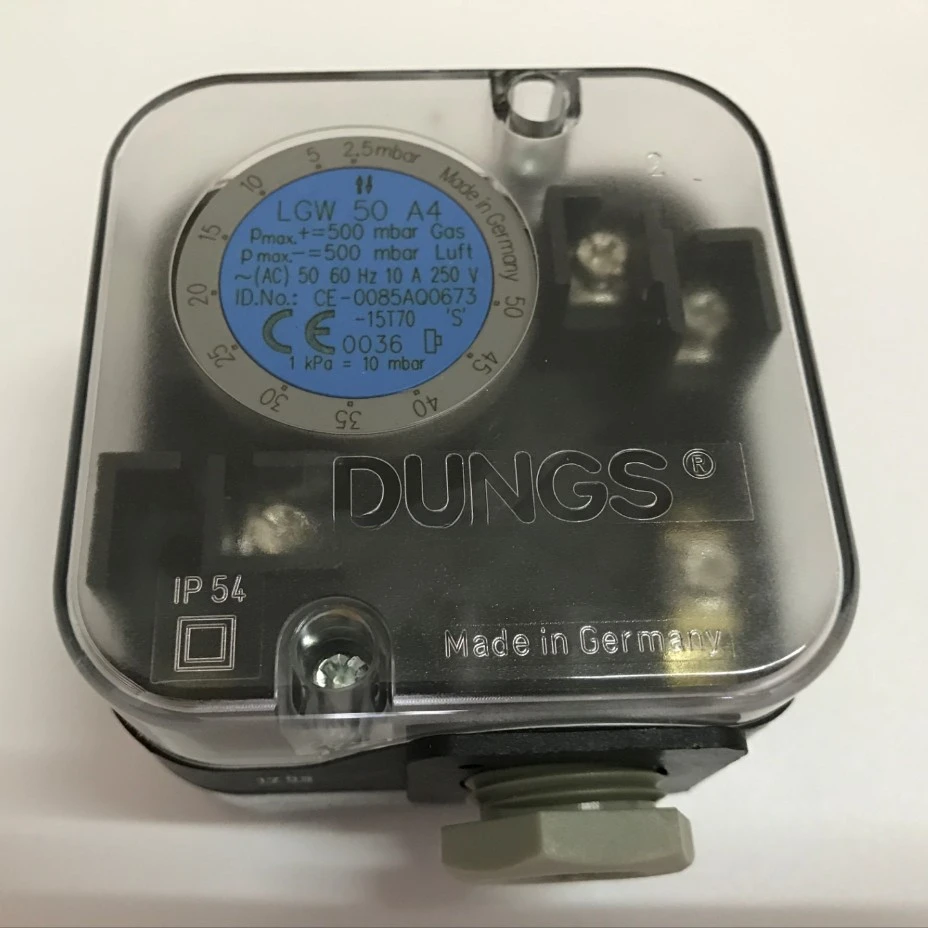 LGW50A4 Pressure Switch for DUNGS Dongsi Gas Air Pressure Switch LGW3/10/150A4