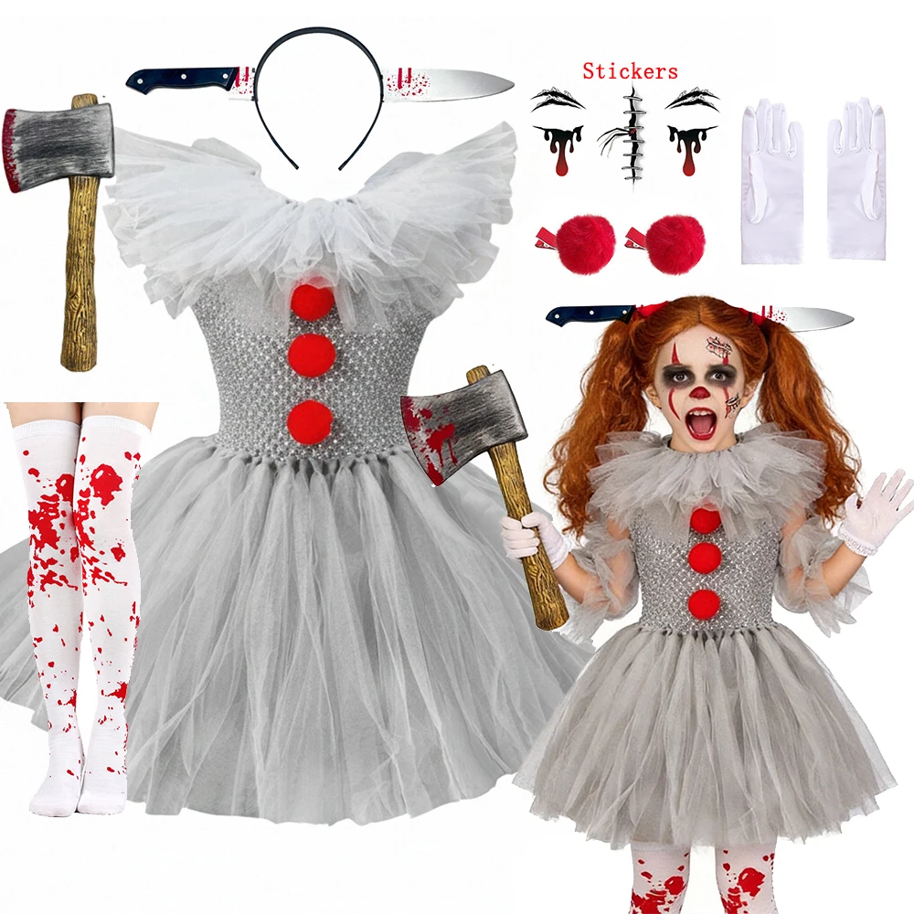 Baby Clothing For Girls - Children Halloween Joker Costumes for Baby