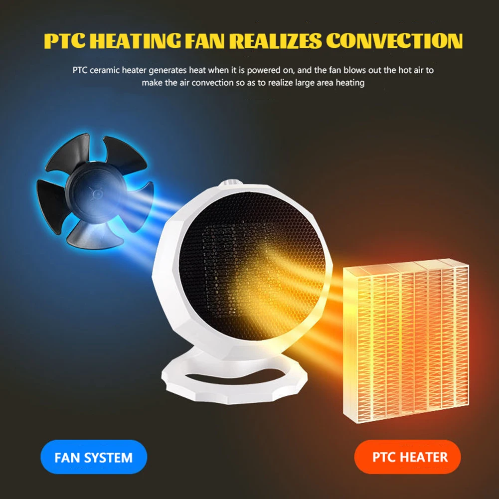 Electric Fan Heater 1800w Multifunctional Fan Cooler Fan Household Warmer 110/220v Heating Warmer For Room Office Warm Heater