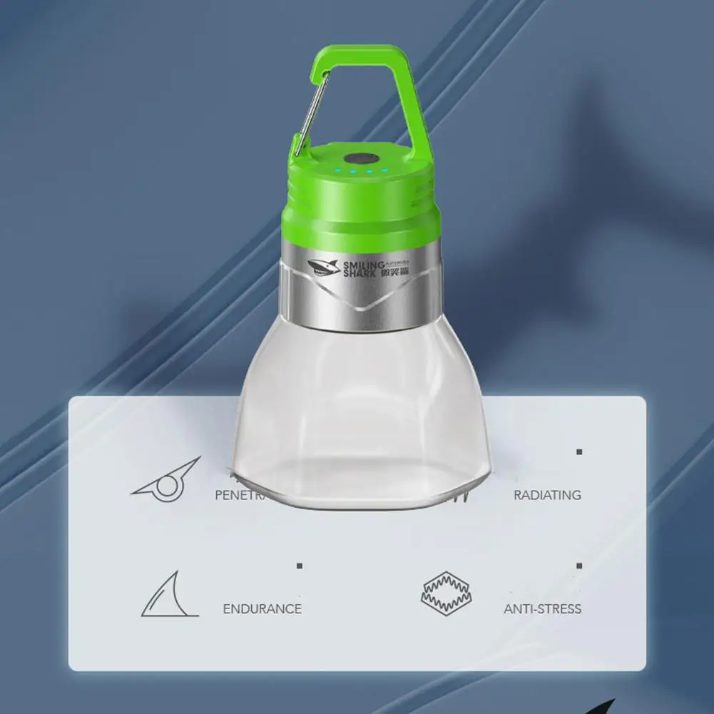 المحمولة هوك فانوس مصباح ليد جيب قابل لإعادة الشحن في الهواء الطلق التخييم زجاجة ماء ضوء للمشي لمسافات طويلة متعددة المشهد شنقا الأضواء #5