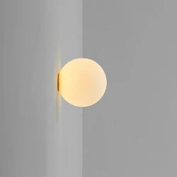 White Glass Lamps Modern Living Room LED Wall Lamp For Bedroom Hallway Porch Stair Hotel Restaurant Lighting G9 Bathroom Light