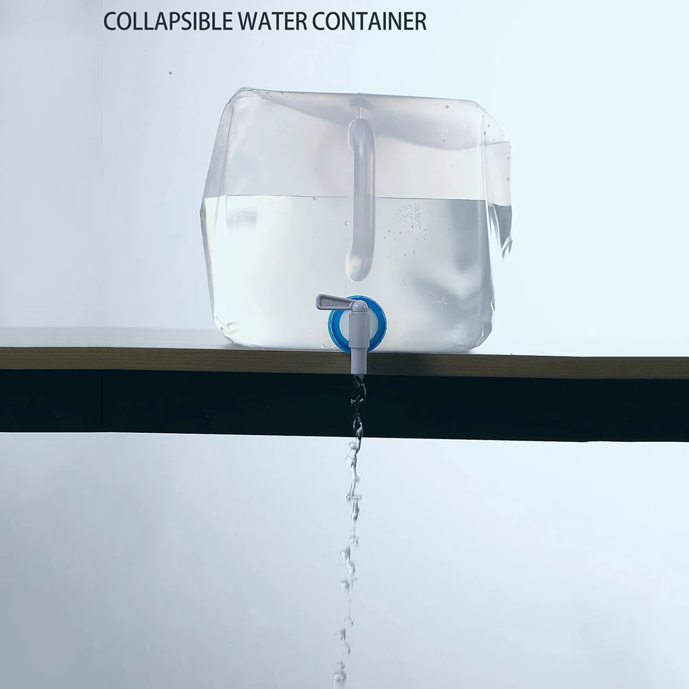 

Складной контейнер для воды 5/10/15/20 л, LDPE, складная сумка для питья на большие расстояния, туристическое оборудование