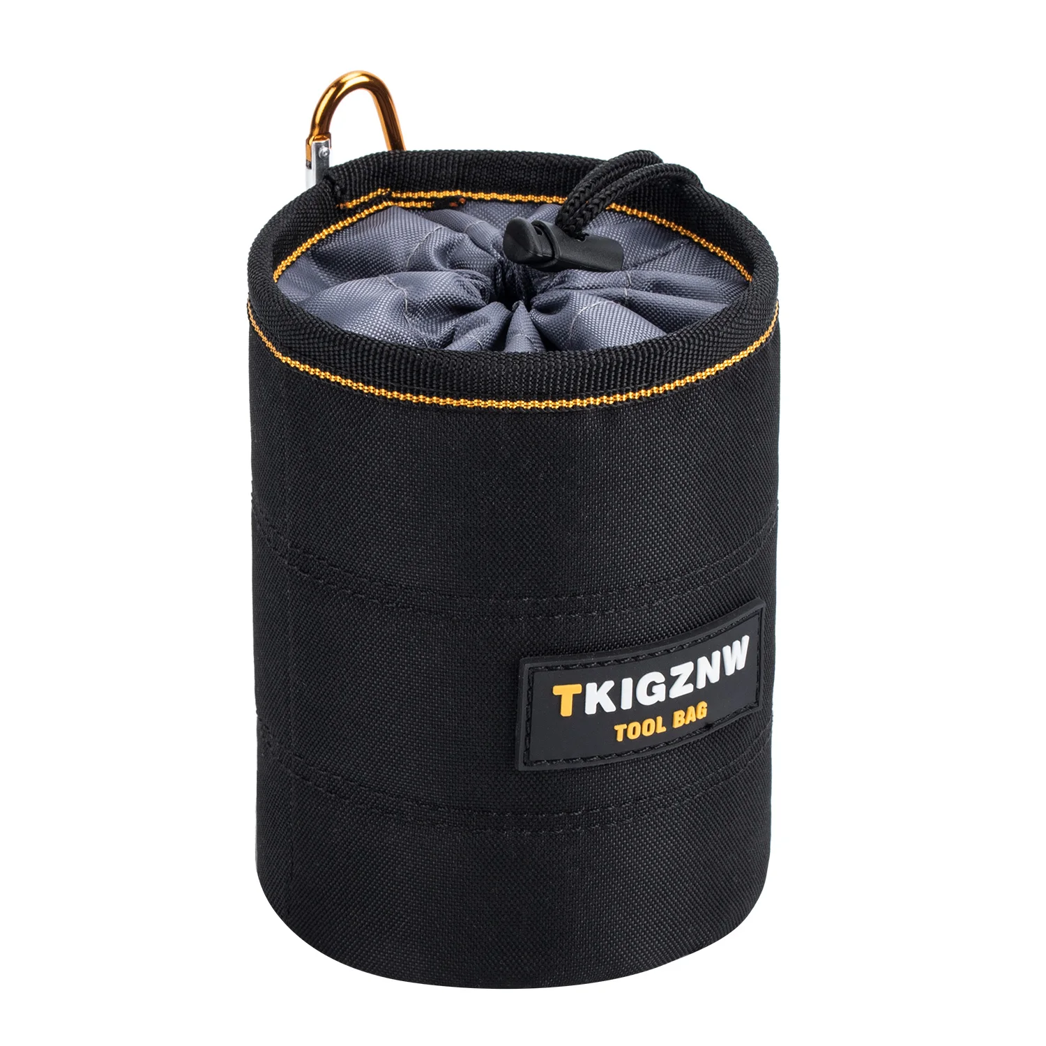 TKIGZNW Tool Pouch Tas Sekrup Kuku dengan Klip Sabuk Hitam