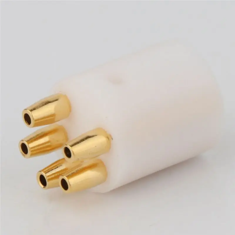Stylish-Turnlabe 5Pins M DIN Gold Plated Connector Plug, Turntable Tonearm 5 Pin Male DIN Connector For REGA LINN ROKSAN, Male D