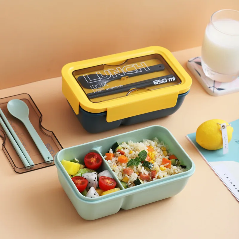 

Hot Selling Lunch Box Lunch Box Lunch Box Compartment Microwave Oven Healthy Life Lunch Box Office Worker Student Fruit Box