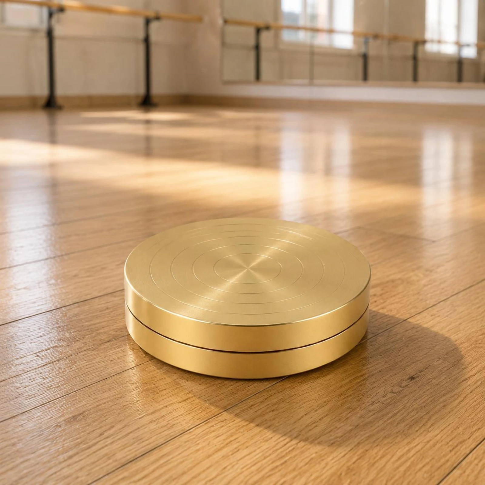 Dance Spin Disc 8cm Aluminum Alloy Turning Board Portable Non-slip for Ballet Figure Skating Gymnastics Balance Training image 6