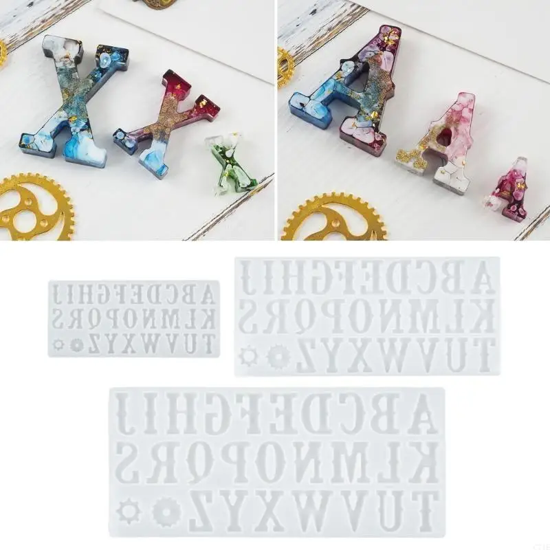  Silicone Mold for DIY Keychain Necklace Charm Epoxy Resin Jewellery Making