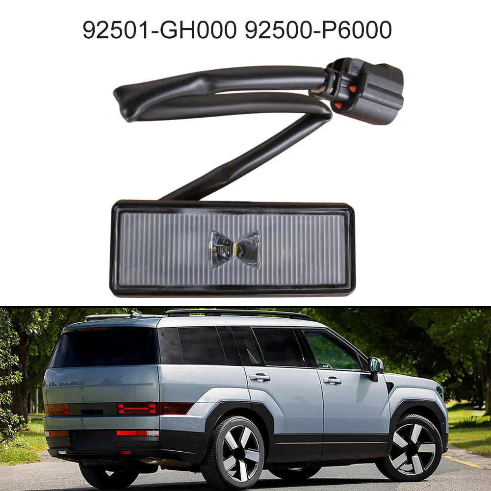 REAR Bumper License Plate Lamp OEM Part Number 92500P6000 For Hyundai Santa Fe 2024-2026 Replacement Car Accessories
