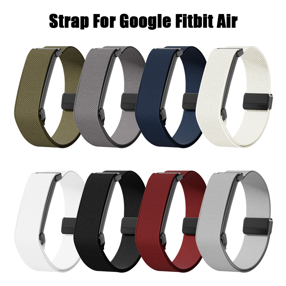 Magnetisches Nylonband für Google Fitbit Air Elasticity Handgelenkarmband Correa Uhrenarmbänder für Google Fitbit Air Zubehör