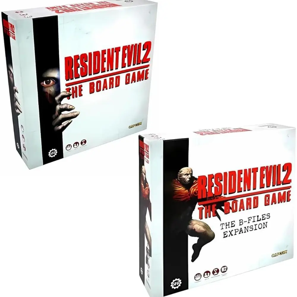 

Resident Evil 2: Полный набор настольных игр с базовой игрой и расширениями B-Files