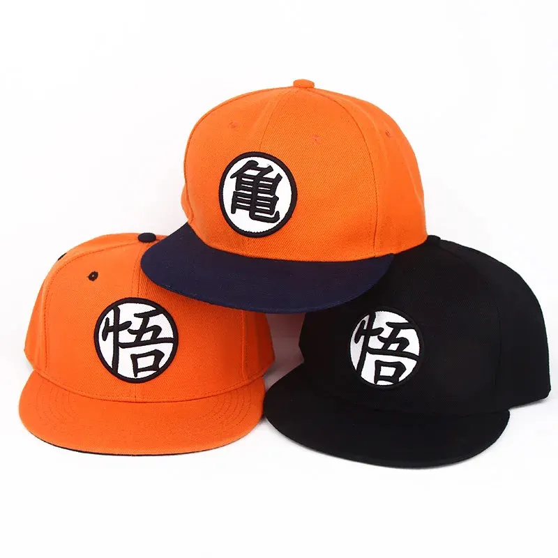 

Monkey King Anime Baseball Hat For Men Women Adjustable Casual HipHop Cotton Snapback Cap Goku Kakarotto Cosplay Sun Hats