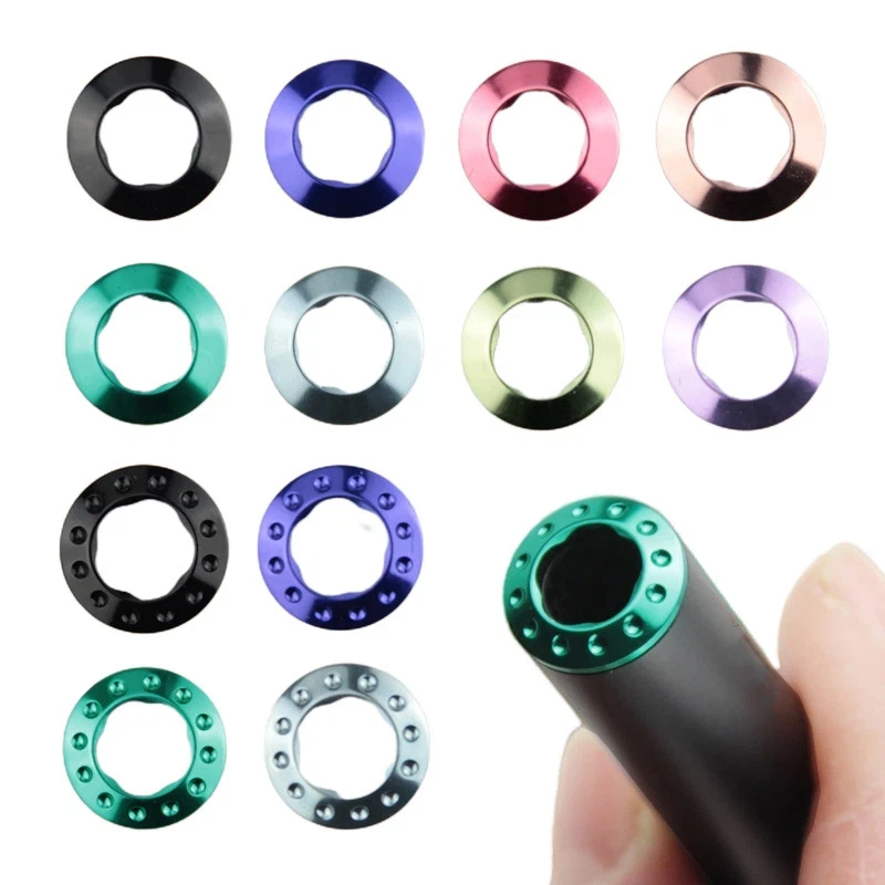 Colorful Mental Ring Cap For IQOS ILLUMA Rings For ILLUMA Prime Replaceable Accessories with Install Tool Replaceable Cap