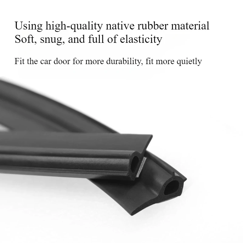 For Tesla Cybertruck 2025 Door Seal Soundproof Kit Full Car Door Sill Sealing Strip Rubber Weather Draft Seal Strip Accessories view 5