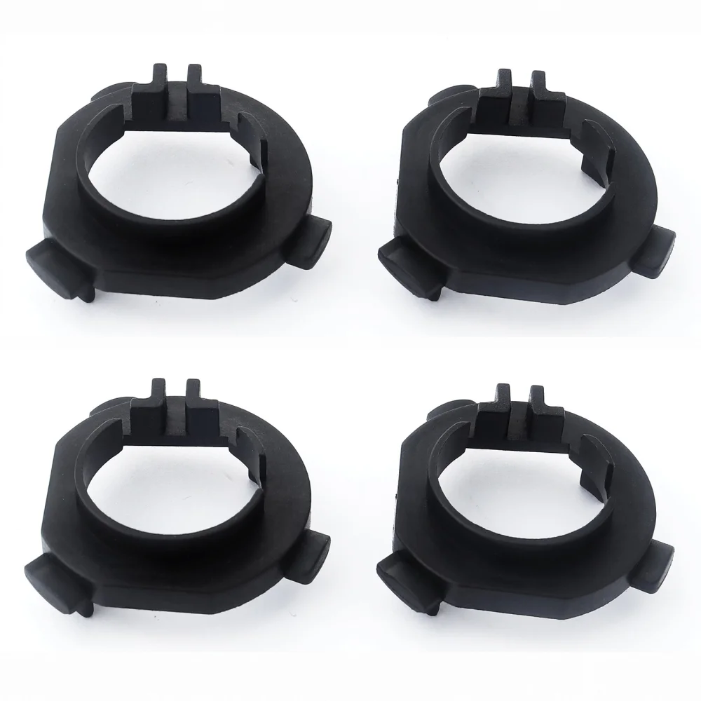 4Pcs LED H1 Retainer Adapter Holder Base Socket For Hyundai Grand starex 2014 Santa FE Kia K7 Cadenza