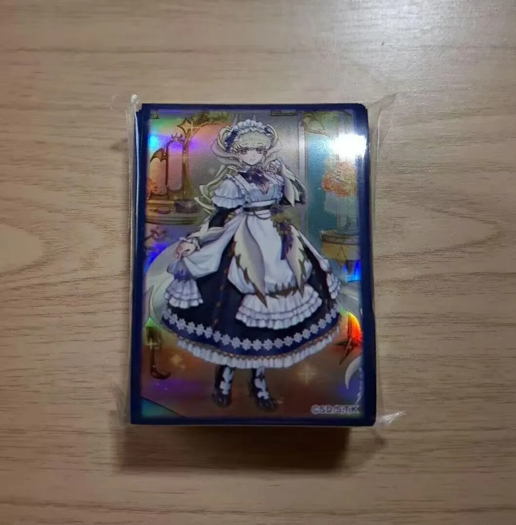 

100Pcs Yugioh KONAMI Duel Monsters Lady's Dragonmaid Official Collection Sealed Card Protector Duelist Sleeves