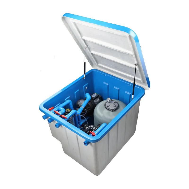 Sand cylinder integrated machine Water circulation filtration system Water pump integrated buried machine