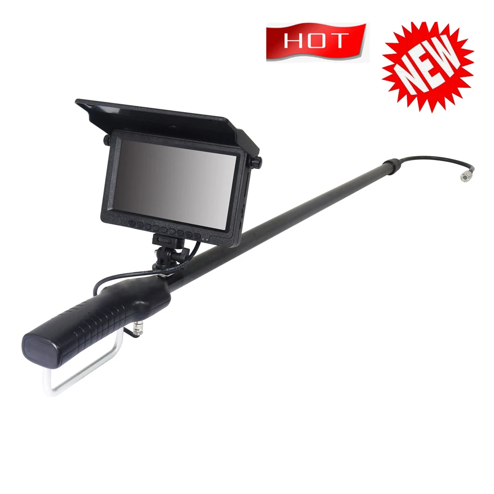 

Hot Sale 5.6m Telescopic Pole Camera With DVR Record and IR LED Sewer Drain Pipe Inspection Outdoor Auto Zoom CCTV Camera