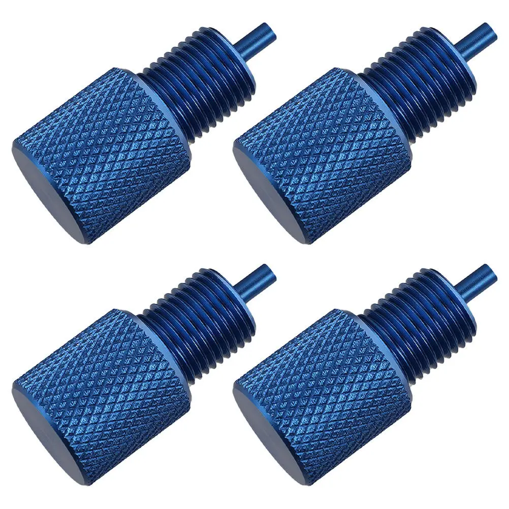 4Pcs Brake System Bleeding Tool Aluminum Alloy Proportioning Valve Bleeder for Disc Drum Pv4 Ac1721371 Car Maintenance Bleed