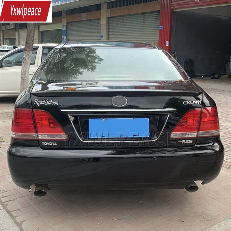 

Suitable for Toyota Crown 2005 2006 2007 2008 2009 Crown spoiler ABS material Car tail trim color trunk spoiler